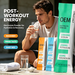 Bebida Electrolítica en Polvo Sin Azúcar de Marca Privada OEM con Sodio, <span class=keywords><strong>Potasio</strong></span> <span class=keywords><strong>y</strong></span> <span class=keywords><strong>Magnesio</strong></span> para Nutrición Deportiva - Product Image 3