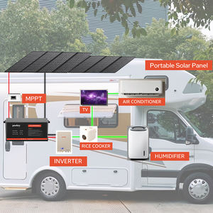 3000サイクル12.8V 200Ah LiFePO4バッテリー内蔵BMS RVエネルギー貯蔵ゴルフカート用 - Product Image 3