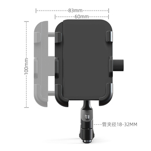 Support de chargement réglable pour téléphone portable en alliage d'aluminium avec chargeur USB - Product Image 3