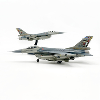 Modèle d'avion de chasse américain F-16C Wild Weasel à l'échelle 1/72, édition du 50e anniversaire, modèle d'avion simulé, ornement en alliage, collection