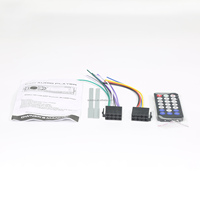 Autoradio avec radio FM numérique Aux in 2USB Lecteur MP3 Charge rapide Télécommande PC Matériel pour tableau de bord Garantie 1 an