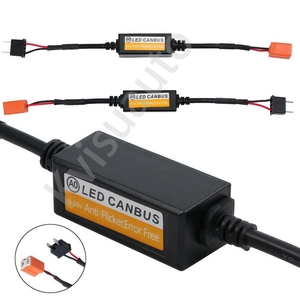 CQL H1 <span class=keywords><strong>H4</strong></span> H7 H11 9006 Hb3 Hb4 H9 H8 H11 araba yük direnci hata Canceller LED dekoder Canbus ücretsiz kablolama Canceller dekoder ışık - Product Image 5