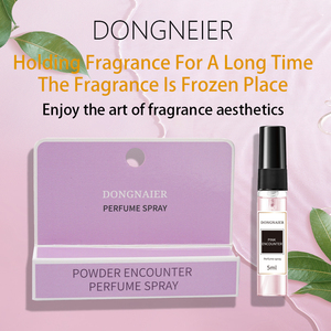 DONGNAIER Parfum léger longue durée, 6 échantillons miniatures de parfum, vaporisateur original 5 ml, format voyage, portable, unisexe - Product Image 3