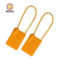 Scellés de sécurité en plastique jetables personnalisés BCP209 – Prix usine – Vente en gros de scellés plastiques