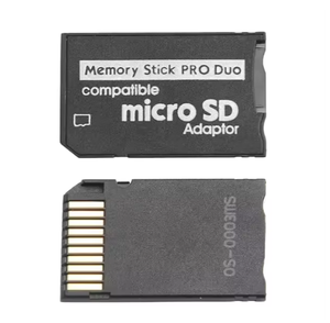 Adaptateur <span class=keywords><strong>de</strong></span> <span class=keywords><strong>carte</strong></span> mémoire pour PSP, adaptateur <span class=keywords><strong>de</strong></span> Memory Stick pour PSP Memory Stick Pro <span class=keywords><strong>Duo</strong></span> - Product Image 1