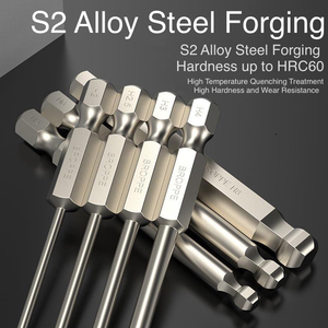 Clé à neige multifonction industrielle BROPPE OEM, embout hexagonal à tête sphérique, tournevis magnétique en acier allié au <span class=keywords><strong>chrome</strong></span>-vanadium, ISO9001 - Product Image 2