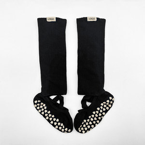 Vớ tập Yoga cotton chống trơn, không co rút, in logo tùy chỉnh dành cho nam nữ, sử dụng trong nhà và ngoài trời, tập luyện, Pilates - Product Image 6