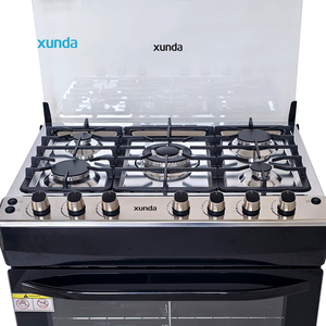 Venta Directa de Fábrica Xunda, Equipo de Cocina de Acero Inoxidable, Cocina Multifuncional de 5 Quemadores, Estufa de Gas y Horno de Gas - Product Image 4