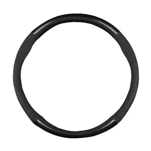 Fundas de <span class=keywords><strong>Volante</strong></span> Universales de Cuero y Fibra de Carbono para Automóviles Bmw, Audi, Toyota, Mercedes-Benz, Honda, Nissan, Hyundai, <span class=keywords><strong>Ford</strong></span> - Product Image 5
