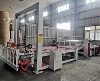 Automatische wasbehandelde golfkartonnen doosmaakmachine met wasmachines voor waterdichte visdozen, fruitdozen en voedseldozen