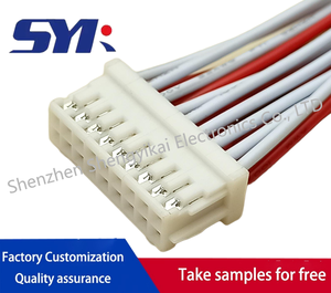 XHD <span class=keywords><strong>2</strong></span>.54mm çift sıralı saat XHDS kablo demeti dayanıklı naylon yalıtım ile elektronik tel montaj - Product Image 3