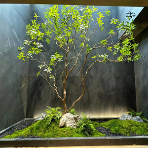 Venta caliente estilo japonés campana árbol bonsái Enkianthus árbol plantas en maceta artificiales para decoración de <span class=keywords><strong>restaurante</strong></span> - Product Image 6
