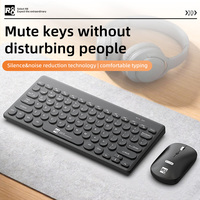Pabrik Cina Menawarkan Grosir Mouse dan Keyboard Bluetooth Nirkabel Mini Ekstra Tipis dengan Harga Murah