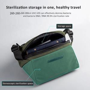 Riñonera multifacética Dacron para <span class=keywords><strong>mujer</strong></span>, riñonera de cuero vegano notable, bolsa cuadrada adecuada para hacer especialmente en el pecho - Product Image 6