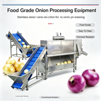 Machine à découper les petits anneaux d'oignon avec haute précision pour la production et la transformation d'aliments de type snack