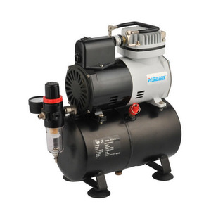 Kit compresseur aérographe Haosheng AF186 avec réservoir et pompe à air électrique pour peinture artistique - Product Image 2