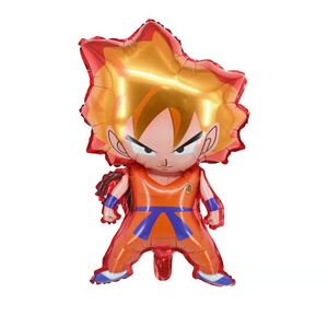 Ballon en aluminium sur le thème de <span class=keywords><strong>Goku</strong></span> de 18 pouces en gros pour les fêtes d'enfants. - Product Image 3