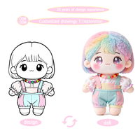 Usine personnalisée Kawaii Anime peluche Figure jouets doux coton animaux en peluche avec peluche Logo cadeaux