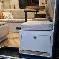Serrure à bouton-poussoir ovale de 20 mm pour meuble de camping-car, résistante à la corrosion, pour tiroir de caravane
