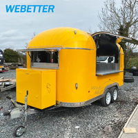 WECARE COC DOT EEC Camion de restauration mobile personnalisé, bar à hot-dogs, pizza, crème glacée, café, barbecue, foodtruck, remorque de restauration rapide