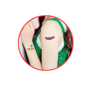 Autocollant <span class=keywords><strong>de</strong></span> <span class=keywords><strong>tatouage</strong></span> personnalisé pour Halloween Vampire Witches Autocollants <span class=keywords><strong>de</strong></span> <span class=keywords><strong>tatouage</strong></span> temporaire imperméables et écologiques pour enfants - Product Image 4