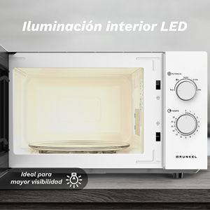 กรุนเคลเตาอบไมโครเวฟ 25 ลิตร 850 วัตต์ 5 ระดับพลังงาน เครื่องใช้ไฟฟ้าในครัว - Product Image 3
