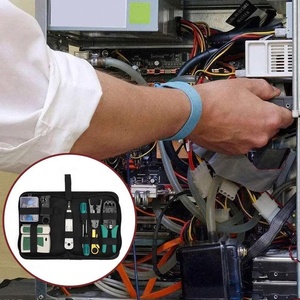 Juego de Alicates de Red Profesionales, Alicates para Cables de Red de Triple Función, Kit de Mantenimiento para el Hogar, Juego de Herramientas Eléctricas - Product Image 4