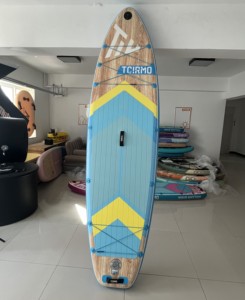 Nouvelle Arrivée Vente Chaude SUP <span class=keywords><strong>Gonflable</strong></span> 10'6''x33 "x6" Stand up <span class=keywords><strong>Paddle</strong></span> Board Drop Stitch Matériel Tavola sup pour Waterplay Surf - Product Image 2