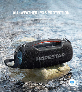 Altavoz Bluetooth Inalámbrico Hopestar A60 de 100 W, Resistente al Agua IPX6 para Exteriores, con Luces LED RGB, Subwoofer Portátil para <span class=keywords><strong>Karaoke</strong></span>, Bajos Potentes, TWS - Product Image 2