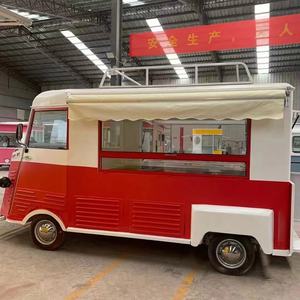 Voiture-restaurant vintage voiture-restaurant personnalisée hot dog pizzacoffee glace mobile <span class=keywords><strong>camping</strong></span> remorque shopping marketbuffet voiture - Product Image 6