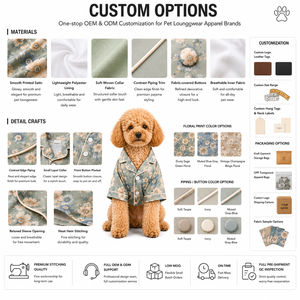<b>Dog</b> Pajamas Matching Pet And Owner <b>Clothes</b> Custom <b>Small</b> Medium Puppy Teddy Cat Sleepwear Short Sleeve Pet Shirts - Product Image 3