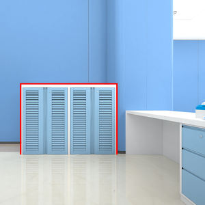 병원 및 클리닉을위한 스테인레스 스틸 의료 기록 트롤리 캐비닛 학교 도구 보관을위한 현대적인 디자인 가구 - Product Image 5