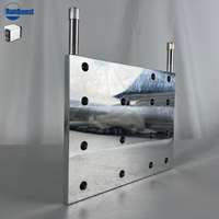 Radiateur en aluminium refroidi par eau de haute qualité avec plaque de refroidissement liquide et pâte thermique pour système de refroidissement CPU Z-L7 de boîtier d'ordinateur