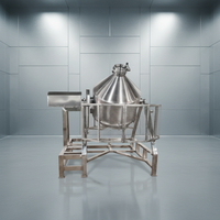 Mélangeur de poudre sèche 30kg 50kg 100kg, mélangeur à tambour rotatif industriel, machine de mélange de poudre de protéines commerciale