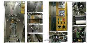 Chất lượng cao Tự động sản xuất túi nhựa uống tinh khiết gói nước tinh khiết điền làm nước Gói máy đóng gói - Product Image 5