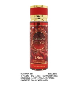 Spray Corporal con Fragancia <span class=keywords><strong>de</strong></span> Alta Calidad a Bajo <span class=keywords><strong>Precio</strong></span>, Eau <span class=keywords><strong>de</strong></span> Toilette <span class=keywords><strong>de</strong></span> 250 ml, Aroma a Orquídea y Clavo, Fresco y Duradero, Tacones Altos - Product Image 5