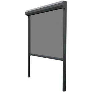 Factory Direct Motorized Windproof Roller <strong>Blinds</strong> <strong>Outdoor</strong>, Heavy Duty Waterproof Zip Track <strong>Outdoor</strong> <strong>Blinds</strong> for Balcony <strong>Window</strong> - Product Image 6