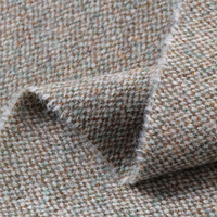 Tissu Tweed en Laine Peignée 100% Écologique Respirant de Qualité Supérieure, Lourd et Abordable, Idéal pour Costumes, Vestes et Robes