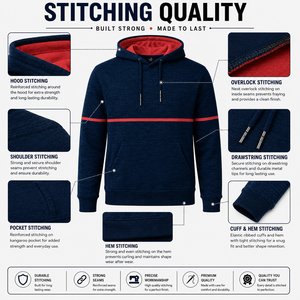 Premium solid men <b>Hoodie</b> Modern Soft Street Wear Regular Fit <b>Aesthetic</b> Custom Print OEM/ODM 100% Cotton Fleece - Product Image 6