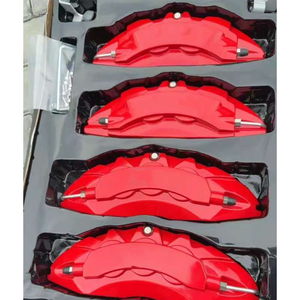 Couvercles D'étrier De Frein En Alliage D'aluminium Pour Tesla Model Y (19/20 Pouces) - Rouge, Kit Complet Avec Accessoires