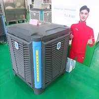Refroidisseur d'air par évaporation d'eau 3 tonnes vrf 25000 cmh ventilateur d'économie d'énergie industriel pour les entrepôts d'atelier