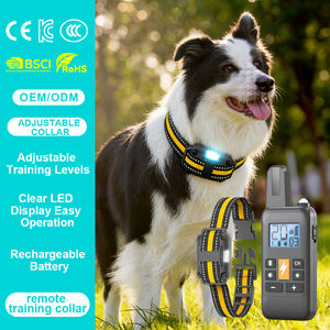 क्यूकूल सुरक्षा केंद्रित स्मार्ट प्रशिक्षण प्रणाली वाटरप्रूफ रिचार्जेबल ओम डॉग लक्जरी कॉलर - Product Image 1