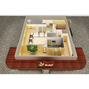 Estante de exhibición de Farmacia de gama alta/estante de madera diseño interior del quiosco de la tienda con el mostrador portátil médico, stand al por menor para la venta - Product Image 1