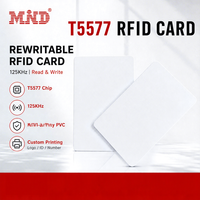 Low Cost Access Control 125Khz Rfid Temic T5557 Card