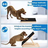 Planche à gratter les ongles pour chien personnalisée en usine, support pliable multi-positions pour la coupe des ongles des animaux de compagnie, pour chiens de grande, moyenne et petite taille