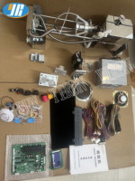 Kit d'accessoires DIY personnalisé pour machine à griffes d'arcade, ensemble complet 53cm/54cm/71cm, comprenant carte mère, portique, joystick et accepteur de pièces