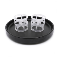 Korrosionsbeständige PVDF PTFE CPVC Pall-Ringe 25-76mm Kunststoff-Zufallspackung für Chlor-Alkali- und Schwefelsäure-Chemikaliensäulen