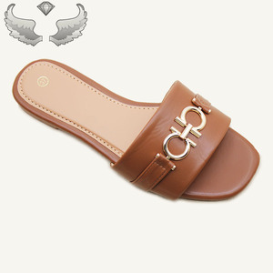 Mules et sandales confortables pour femmes, plates, décontractées, à enfiler, respirantes, légères, à bout ouvert, pour l'extérieur, tendance, vente en gros - Product Image 3