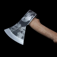 2023 Traditionelle chinesische Fabrik geschmiedetes und entbeintes Handa xt messer zum Schneiden von Holz und Bäumen Anti-Rutsch-Holzgriff Kriegs axt
