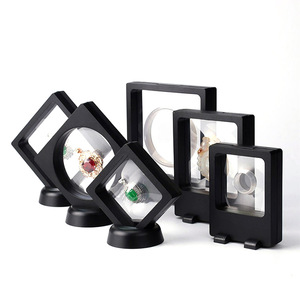 PVC Gem Jewelry Display Bracelet Packaging Gem Box, Individual Plastic Gem Display Box